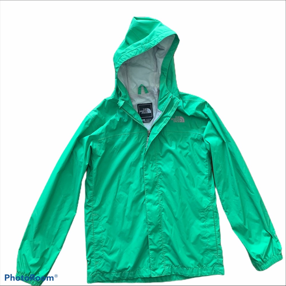 The North Face Green Windbreaker Jacket